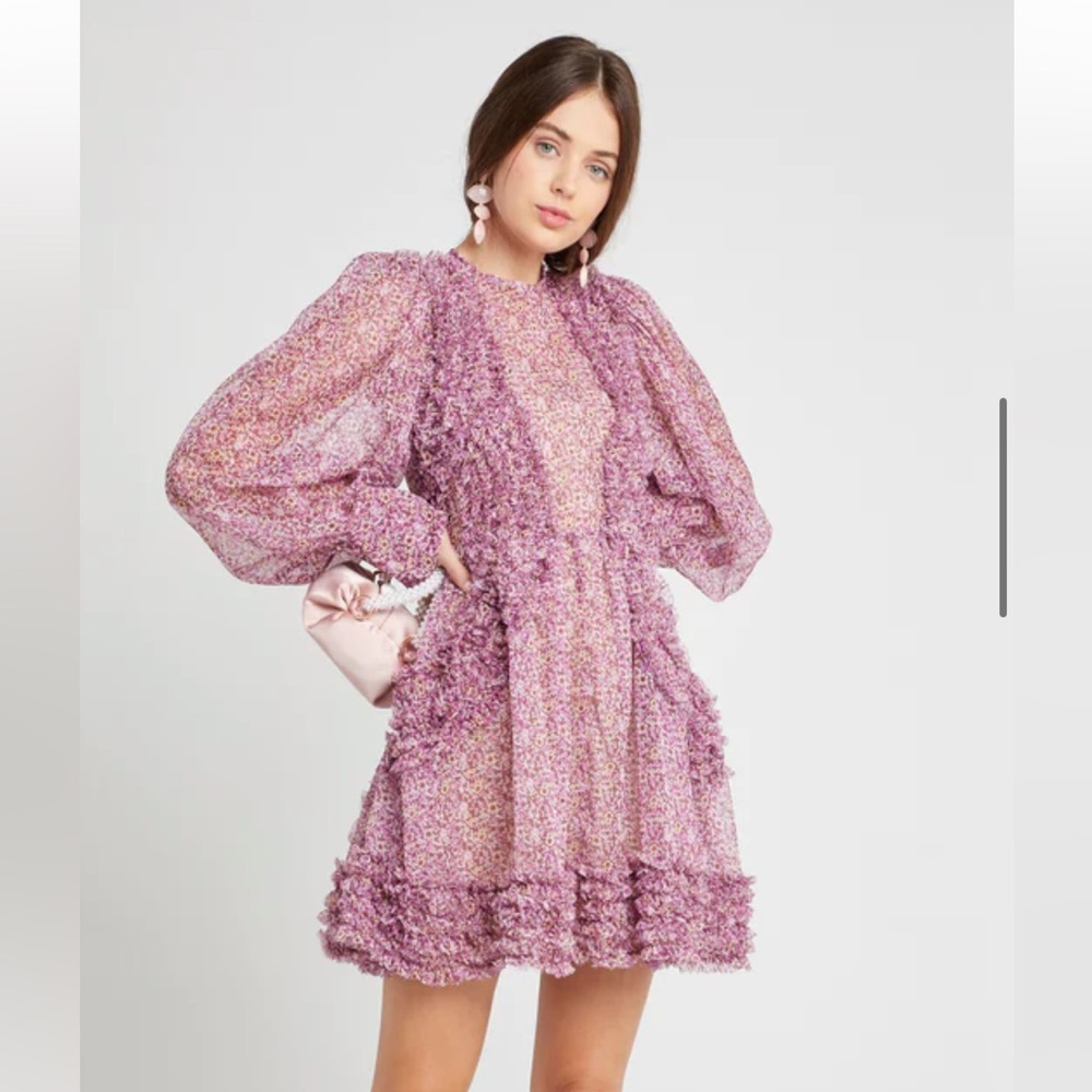 OPT dress in raspberry size xs